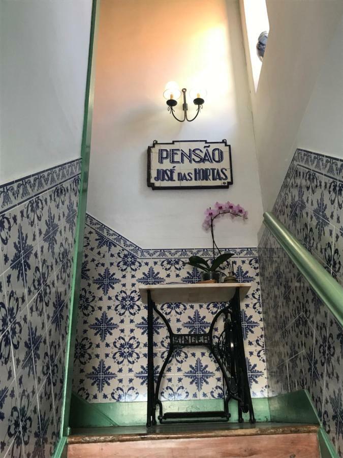 Апартаменты Pensao Jose Das Hortas Кошта-Нова Экстерьер фото